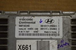 11-14 Hyundai Sonata Engine Control Unit ECU 391012G661 Module 224-29C5 - £7.96 GBP