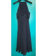Jones New York Size 4 Silk Prom Dress Cocktail Evening Wedding Navy Blue  - €12,92 EUR