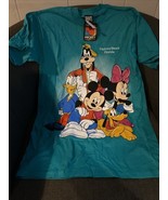 Vintage Daytona Beach Florida Disney Character Gang Tee New With Tags Rare - $49.49