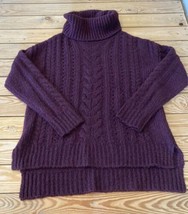 Smartwool Women’s Turtleneck sweater size M Purple Q2 - £32.46 GBP