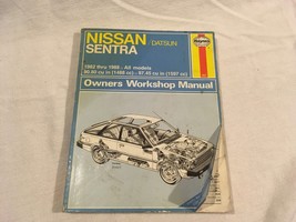 HAYNES Nissan / Datsun Sentra 1982-1988 All Models Owners Workshop REPAIR Manual - £10.59 GBP