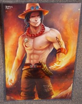 One Piece Ace Glossy Art Print 11 x 17 In Hard Plastic Sleeve - $24.99