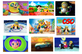 9 Special Agent Oso Stickers, Party Supplies, Decorations, Favors,Gifts,Birthday - £9.39 GBP
