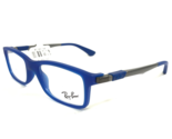 Ray-Ban Niños Gafas Monturas RB1588 3655 Mate Azul Metalizado 45-16-125 - £44.17 GBP