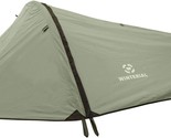Winterial Single Person Personal Bivy Tent (Olive Green And Orange) - - £96.38 GBP