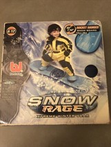 Snow Rage Xtreme Winter Gear 50” Inflatable Ages 6-12 Snow Tube Heavy Duty Vinyl - £9.74 GBP