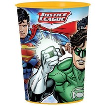 Justice League Keepsake Stadium Party Favor 16 oz Cup Birthday Supplies New - £1.80 GBP