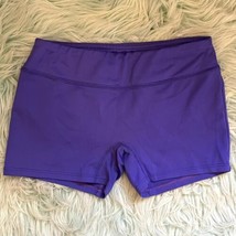 New Balance Girls Athletic Shorts Size L (10-12) Purple Stretch Dance Gy... - $9.90