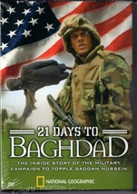 National Geographic Video - 21 Days to Baghdad (DVD, 2003)  Saddam Hussein - £4.78 GBP