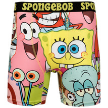 SpongeBob SquarePants The Gang&#39;s All Here Boxer Briefs Multi-Color - £15.64 GBP
