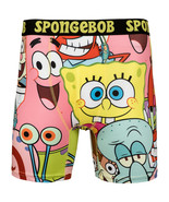 SpongeBob SquarePants The Gang&#39;s All Here Boxer Briefs Multi-Color - £15.72 GBP