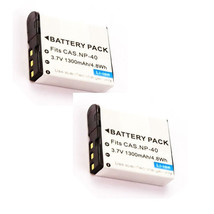 TWO 2X LB-060, LB060, Batteries for Pentax XG-1, XG1, Digital Camera - $20.69