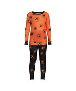 Minecraft Boys Halloween Mix Match Pajama 2-Piece Set, Orange/Black Size 8 - €14,54 EUR