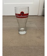 Budweiser Pint Beer Glass Classic ANHEUSER BUSCH Official Logo Tulip Shape - $224.45 MXN