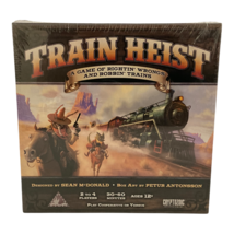 Train Heist Board Game Family New Sealed Ages 12+ Play Cooperative or Versus - £20.02 GBP