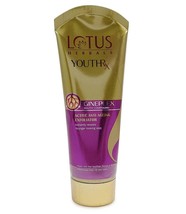 Lotus Herbals Youthrx Actif Anti-âge Exfoliant 100 GM Peau Visage Corps ... - £15.37 GBP