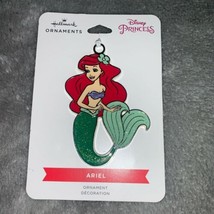 Hallmark Disney Princess The Little Mermaid Ariel Metal Christmas Tree Ornament  - £9.42 GBP