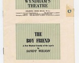 The Boy Friend Program Wyndham&#39;s Theatre London England 1954 Anne Rogers  - $15.84
