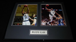 Rudy Gay Signed Framed 16x20 Photo Display UConn Connecticut - £77.89 GBP
