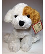 RBI Ron Banafato Tender Luv Puppy Dog Plush White Brown 7&quot; Stuffed Anima... - $34.28 CAD