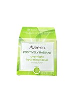Aveeno Positively Radiant Overnight Facial Moisturizer 1.7 Oz New HTF - $54.31 CAD