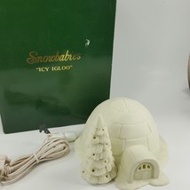 Vintage 1989 Department 56 ICY IGLOO Snowbabies Cord, Bulb BOX #7987-1 VAH9F - $15.00
