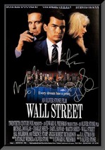 Wall Street cast signed movie poster - £589.76 GBP