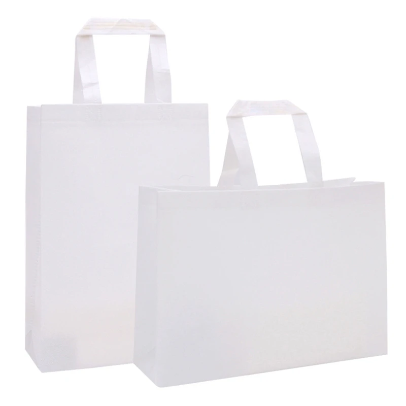 StoBag 10pcs Color Non-woven Shopping Tote Bags Cloth Fabric Eco-friendly Storag - £129.43 GBP