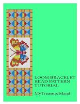 Bead Loom Vintage Butterfly Motif 4 Bracelet Pattern PDF Format BP_19 - £3.98 GBP