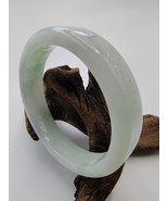 57.60mm Icy Light Green Burma Jadeite Jade Bangle Bracelet # 60 gram # 3... - $18,619.57 MXN
