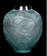 Lalique vase. Archers. Rene Lalique 1921. - $4,500.00