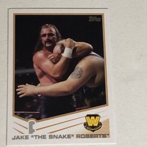 Jake The Snake Roberts Trading Card WWE Raw 2013 #95 - £1.55 GBP