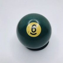 Number 6 Pool Ball Billiards Vintage Old Replacement 2 1/4 inches Solids - $13.81