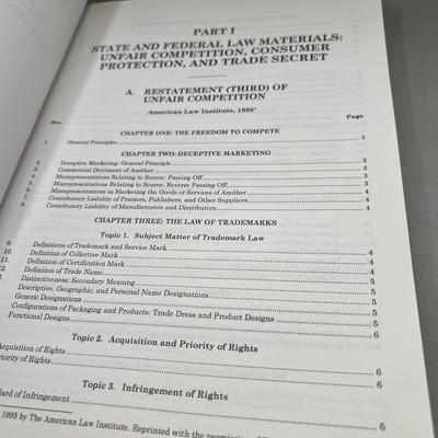Patent, Copyright, Trademark and Unfair Competition, Selected Statutes 2021 Item image 7