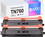Tn760 Remanufactured Toner Cartridges Replacement For Brother Tn760 Tn73... - £52.14 GBP