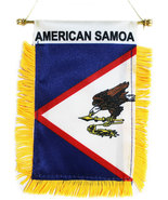 American Samoa Window Hanging Flag - £2.58 GBP