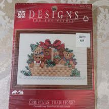Designs for the Needle Christmas Traditions Cross Stitch Kit  Basket and... - $4.46