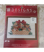 Designs for the Needle Christmas Traditions Cross Stitch Kit  Basket and... - $6.08 CAD