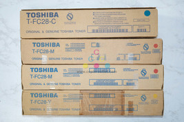 4 Cosmetic Oem Toshiba E Studio 2330C,2820C,3530C,4520C T-FC28 Cmmy Toners - £132.34 GBP