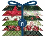 Fat Quarter Bundle - Holiday Greetings Christmas Winter Fabric Precuts M... - $89.99