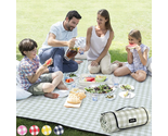 Extra Large Picnic Outdoor Blanket, 80&#39;&#39;X80&#39;&#39; Waterproof Foldable  - $48.13