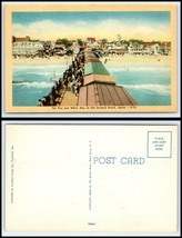 MAINE Postcard - Old Orchard Beach, The Pier &amp; White Way CH - £3.09 GBP