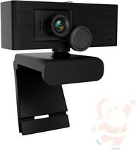 PC Webcam 1080p Full HD Web Camera with Mic Privacy Cover 2M Pixels Streaming We - £27.18 GBP
