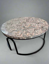 Vintage Charm Chevron Coffee Table - $999.00