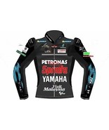 FABIO QUARTARARO YAMAHA PETRONAS 2020 MODEL MOTORBIKE LEATHER RACING JACKET - €126,85 EUR