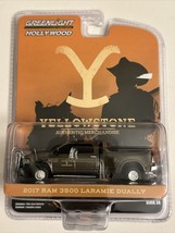 Yellowstone 2017 DODGE RAM 3500 Laramie Dually Dodge  Green light 1:64 - £19.64 GBP