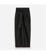 New J Crew Women Black Convertible Beach Sarong Skirt Cotton Voile Sz XS - £27.51 GBP