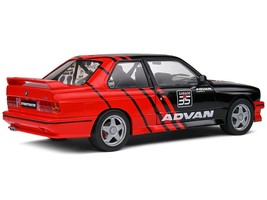1990 BMW E30 M3 Black and Red with Graphics &quot;ADVAN Drift Team&quot; &quot;Competition&quot; Se - £74.51 GBP