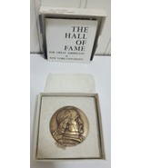 NATHANIEL HAWTHORNE Hall O Fame Great American Bronze Medallion Medallic... - £22.79 GBP