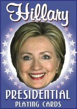 Hillary Clinton Presidential Playing Cards Political Candidate  Made USA 2016 - £7.01 GBP